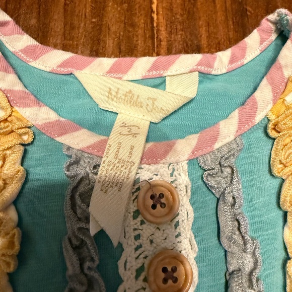 Matilda Jane Multicolor Ruffle Dress - Picture 2 of 5